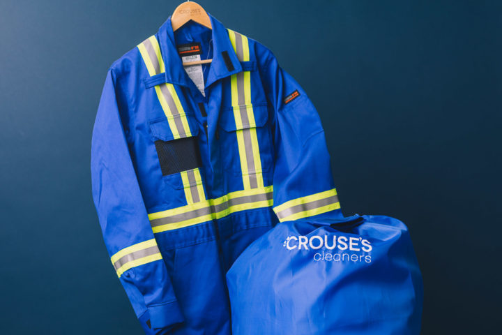Coveralls and Cleaning bag